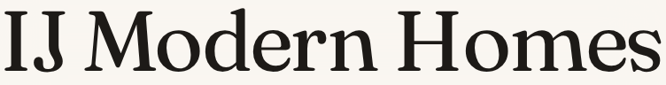 IJ Modern Homes logo